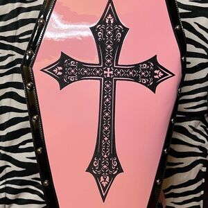 Dolls Kill Pink Patent Bag